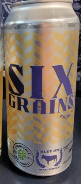 Stoneface Brewing Company Six Grains From Sunday