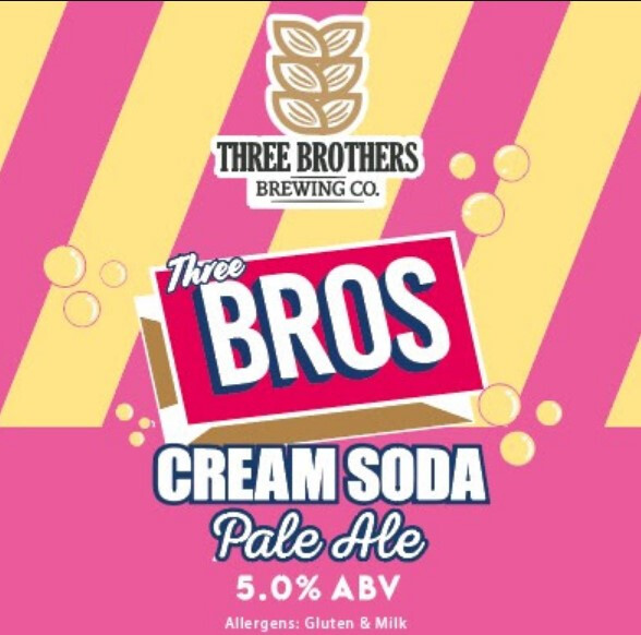 Three Brothers Brewing Co. Cream Soda