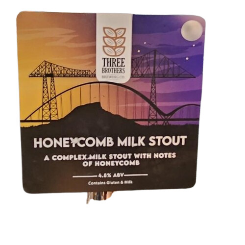 Three Brothers Brewing Co. Honeycomb Milk Stout