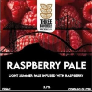 Three Brothers Brewing Co. Raspberry Pale