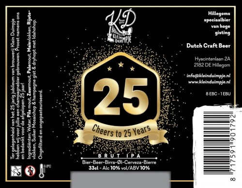 Brouwerij Klein Duimpje Cheers to 25 Years