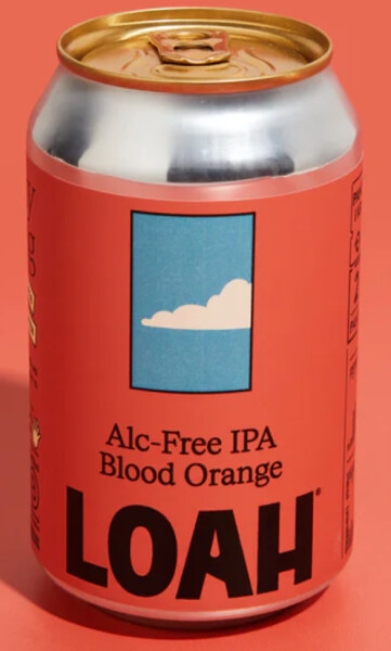 LOAH Beer Alc-Free IPA Blood Orange
