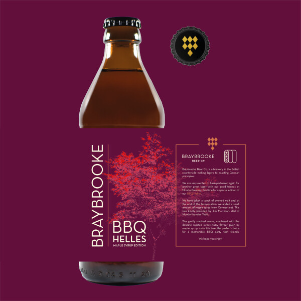 Braybrooke Beer Co BBQ Helles Maple Edition