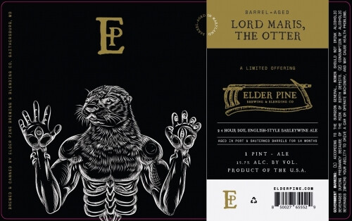 Elder Pine Brewing & Blending Lord Maris, The Otter