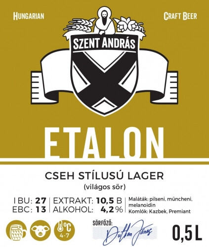 Szent András Sörfőzde Etalon
