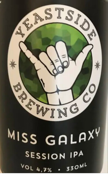 Yeastside Brewing Company Miss Galaxy