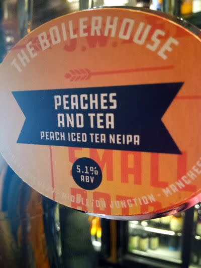 J.W. Lees The Boilerhouse Peaches And Tea
