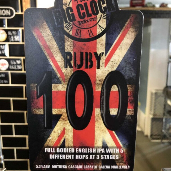 Big Clock Brewery Ruby 100