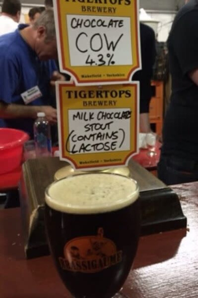 Tigertops Brewery Chocolate Cow
