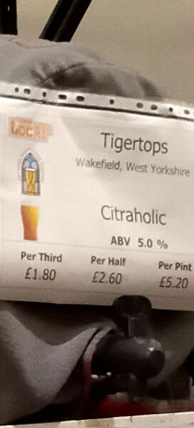Tigertops Brewery Citraholic