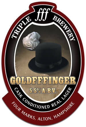 Triple fff Brewery Goldfffinger
