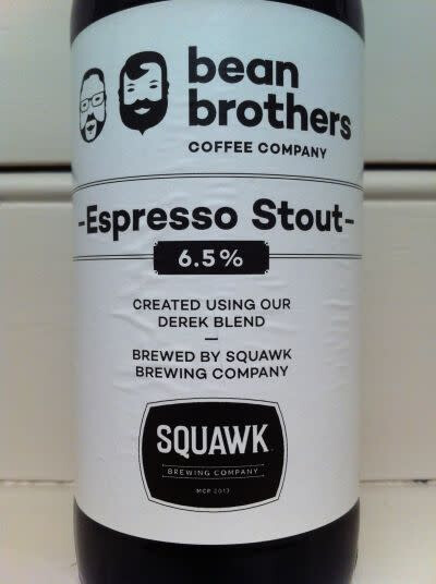 Squawk Brewing Co. Bean Brothers Espresso Stout