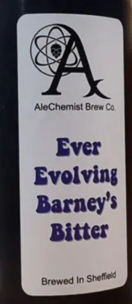 AleChemist Ever Evolving Barney's Bitter