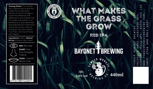 Powder Monkey Brewing Co. What Makes The Grass Grow