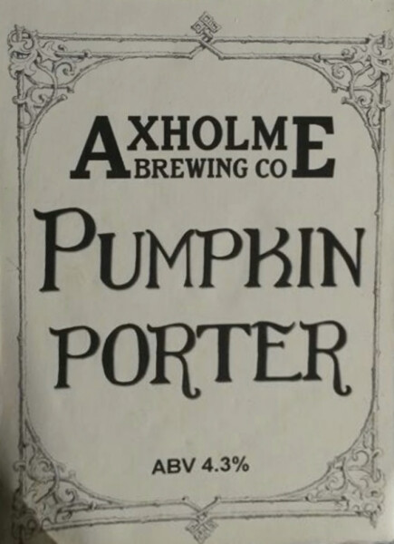Axholme Brewing Company Pumpkin Porter