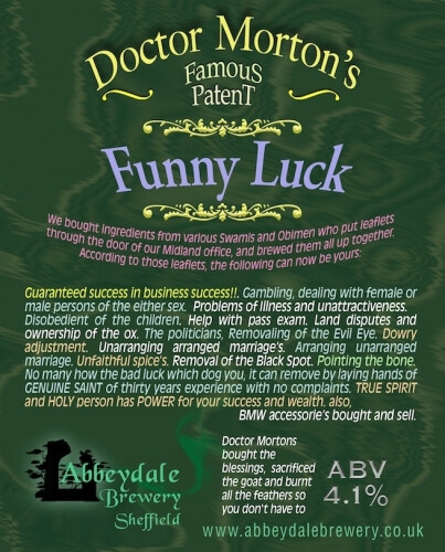 Abbeydale Brewery Doctor Morton's - Funny Luck