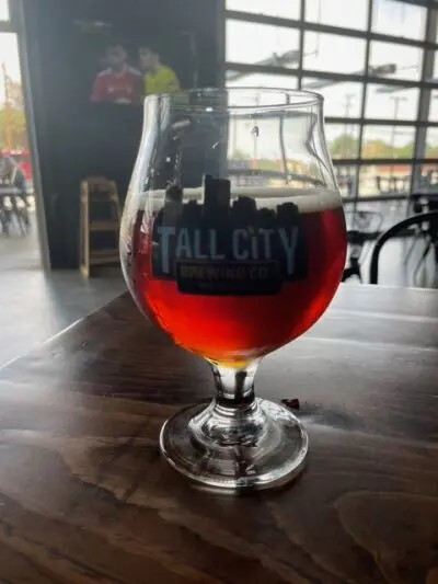 Tall City Brewing Co. Seeing Quadrupel