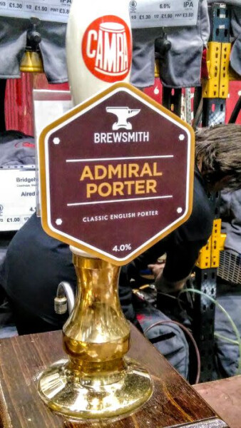 Brewsmith Beer Admiral Porter