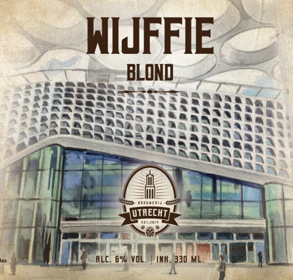 Brouwerij Nederland Utrecht - Wijffie Blond