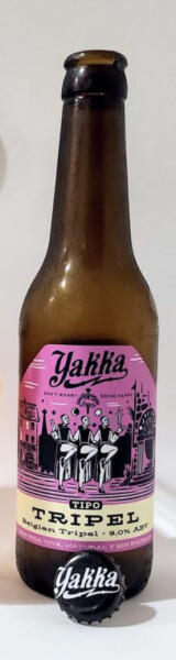 Cervezas Yakka Tipo Tripel