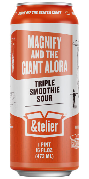 Carton Brewing Magnify and the Giant Alora