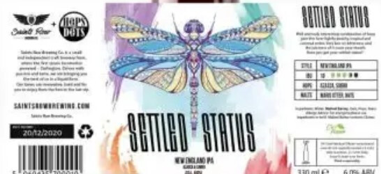 Saints Row Brewing (UK) Settled Status
