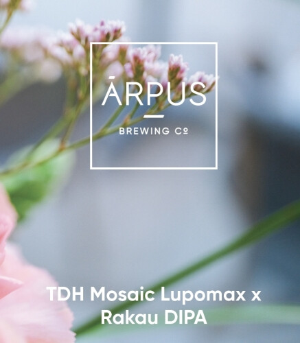 Ārpus Brewing Co. TDH Mosaic Lupomax X Rakau DIPA