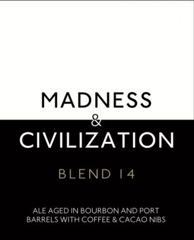 Hill Farmstead Brewery Madness & Civilization #14