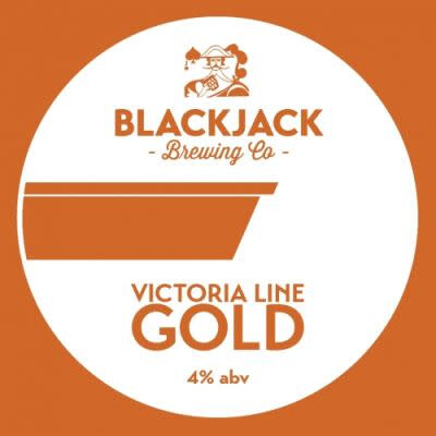 Blackjack Brew Co Victoria Line Gold