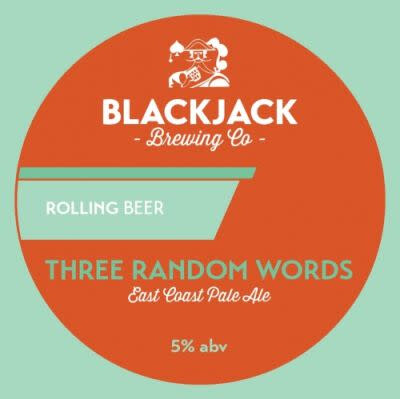 Blackjack Brew Co Three Random Words