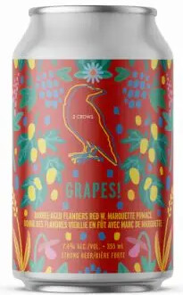 2 Crows Brewing Co. Grapes!