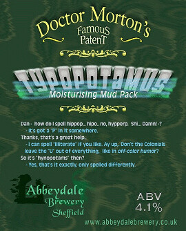 Abbeydale Brewery Doctor Morton's - Typopotamus