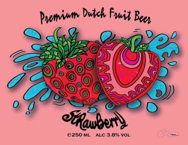 Fruity Monkey Beer (Biowan) Strawberry