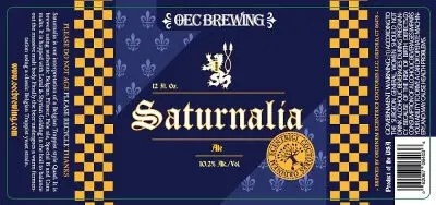 OEC Brewing (Ordinem Ecentrici Coctores) Saturnalia