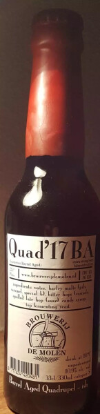 Brouwerij De Molen Quad '17 BA