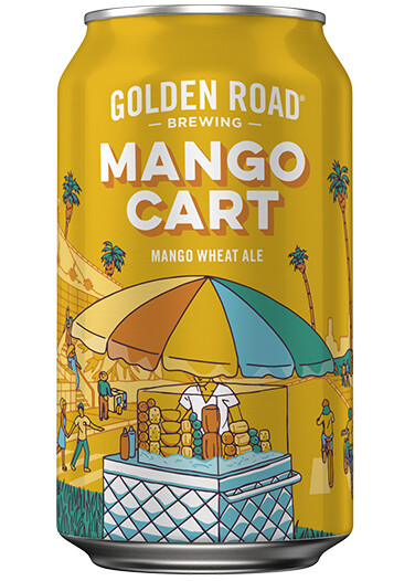 Golden Road Brewing Mango Cart