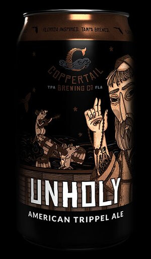 Coppertail Brewing Unholy American Trippel Ale