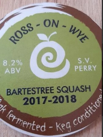 Ross On Wye Cider & Perry (Broome Farm) Bartestree Squash Perry 2017-2018