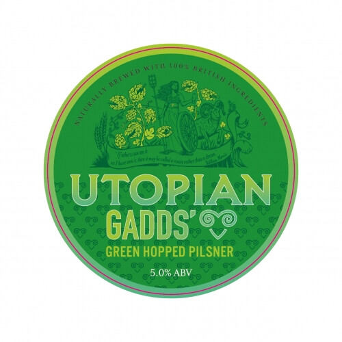 Utopian Brewing Green Hopped Pilsner