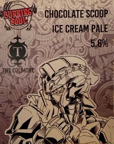 Burning Soul Brewing Company Chocolate Scoop Ice Cream Pale