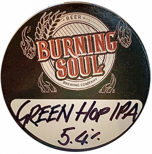 Burning Soul Brewing Company Green Hop IPA