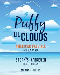 Storms A' Brewin Beer Works Puffy Lil Clouds
