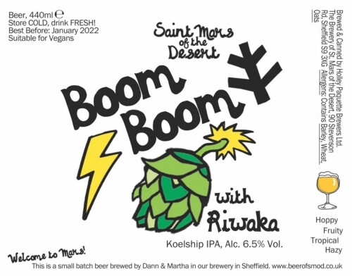 Saint Mars of the Desert Boom Boom