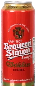 Brauerei Simon Weißbier Dunkel