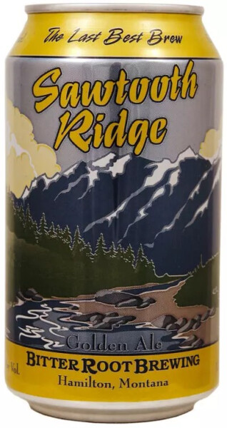Bitter Root Brewing Sawtooth Ridge Golden Ale