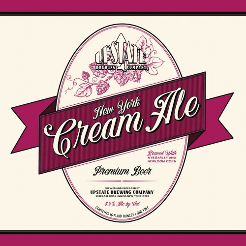 Upstate Brewing Company New York Cream Ale