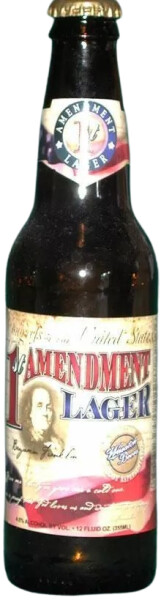 Wasatch Brewery 1st Amendment Lager