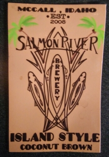 Salmon River Brewery Island Style Coconut Brown