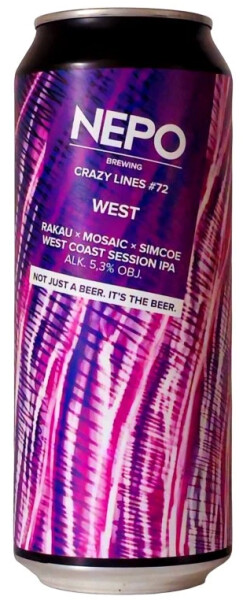 Nepo Brewing Crazy Lines #72 West