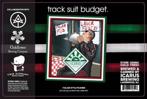 Icarus Brewing Track Suit Budget
